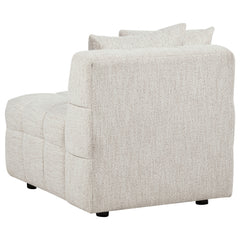Amara Upholstered Armless Chair - What&