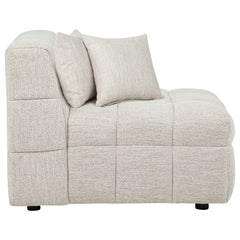 Amara Upholstered Armless Chair - What&