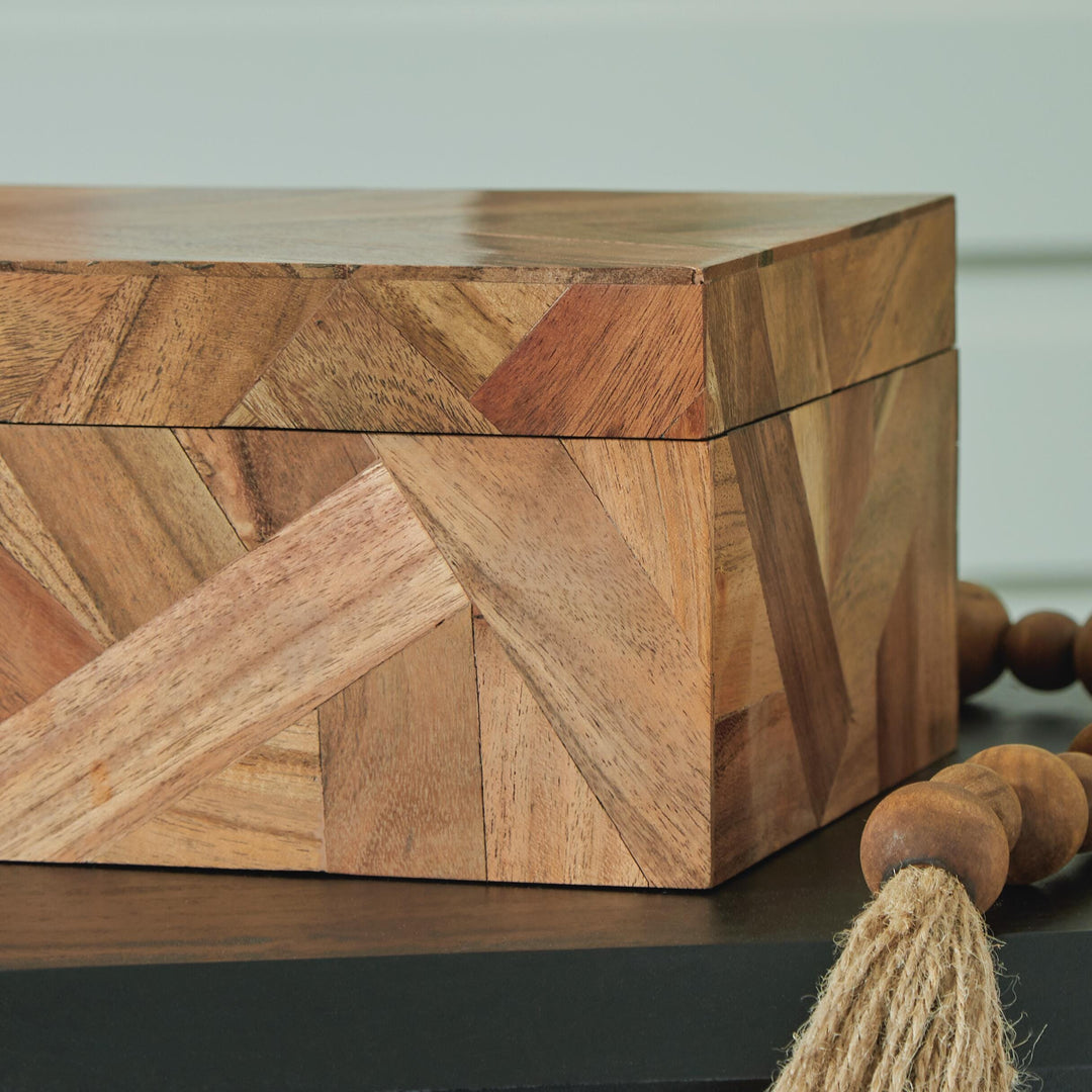 Antford Box Set of 2 in Natural — Ashley Furniture detail view