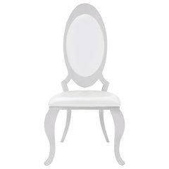 Antoine Upholstered Dining Chair Cream White (Set of 2) - What&