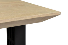 Arcadia Console in Mango Heartwood leg detail - Mango Heartwood console table by LH Imports - Whats New Furniture Portland OR
