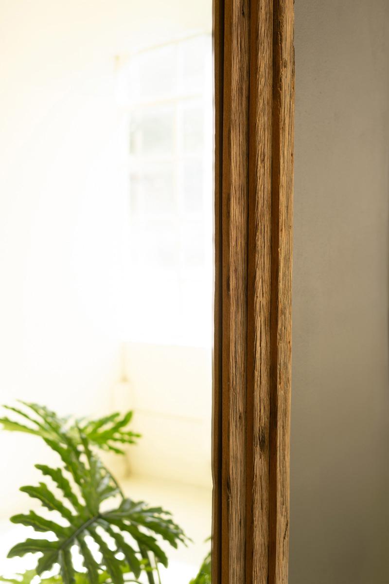 Arched Top Recycled Framed Floor Mirror — view 2