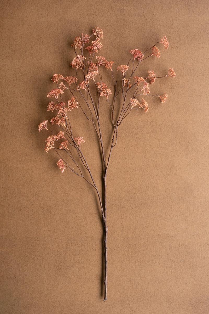 Faux Blush Rice Flower Stem — view 2