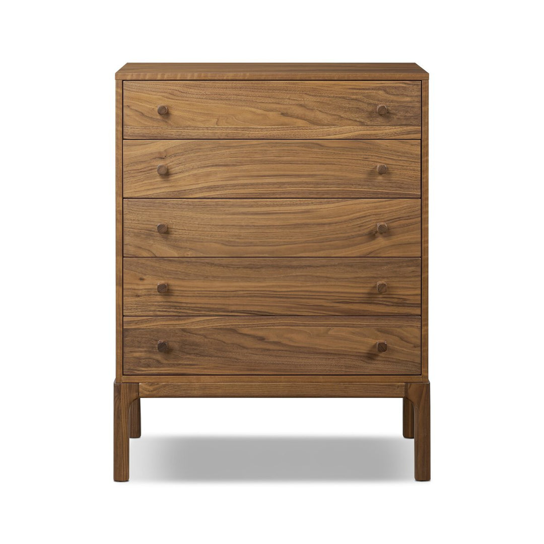 Arturo Chest Natural Walnut - Dresser by Four Hands - What&
