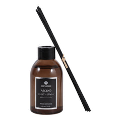Ascend Sea Salt &amp; Driftwood Reed Diffuser, 150 ml front view - reed diffuser by Elevarre by Sagebrook Home - Whats New Furniture Portland OR