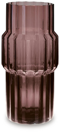 Dorlow 14-Inch Vase Set of 2 in Mauve — official Ashley Furniture studio view