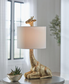 Ferrison Giraffe Table Lamp by Ashley Furniture - product view