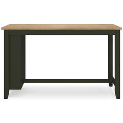 Gesthaven Counter Height Dining Table - Natural and Green - Angle