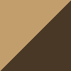 Color Swatch - Natural and Dark Brown