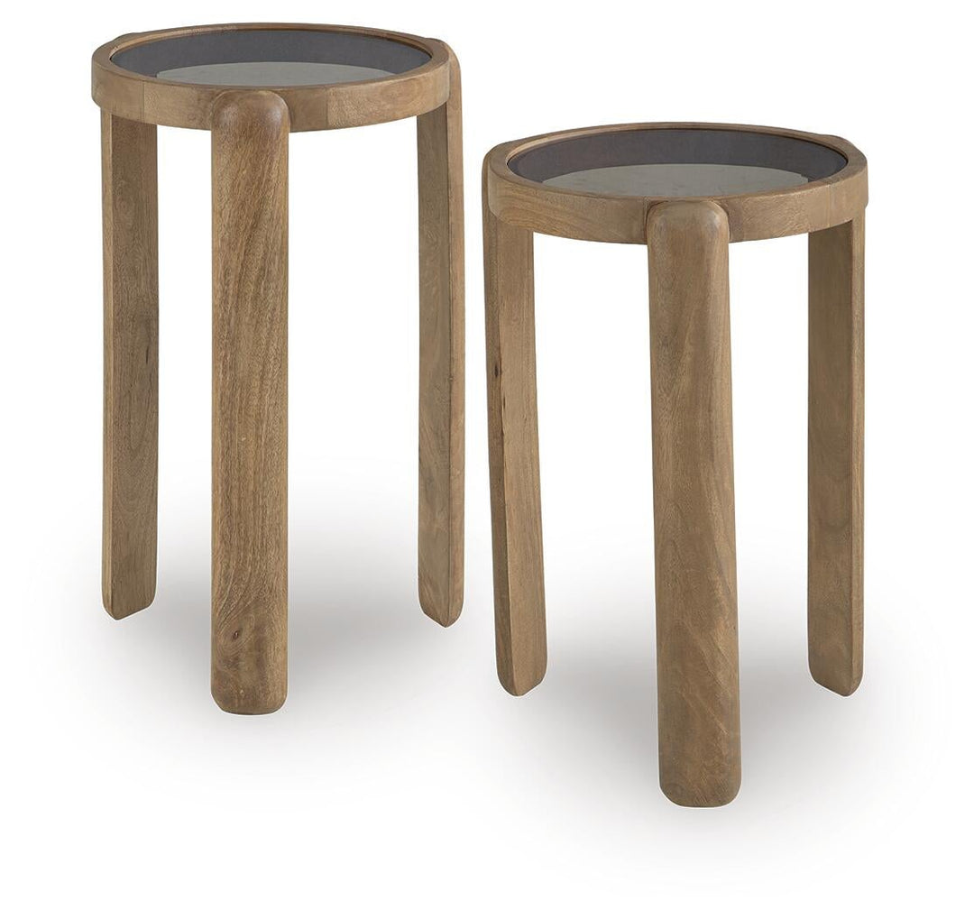 Jossor Accent Table Set of 2 by Ashley Furniture - view 2