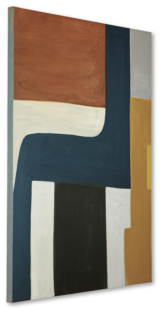 Lennmen Wall Art in Multi-color — official Ashley Furniture studio view