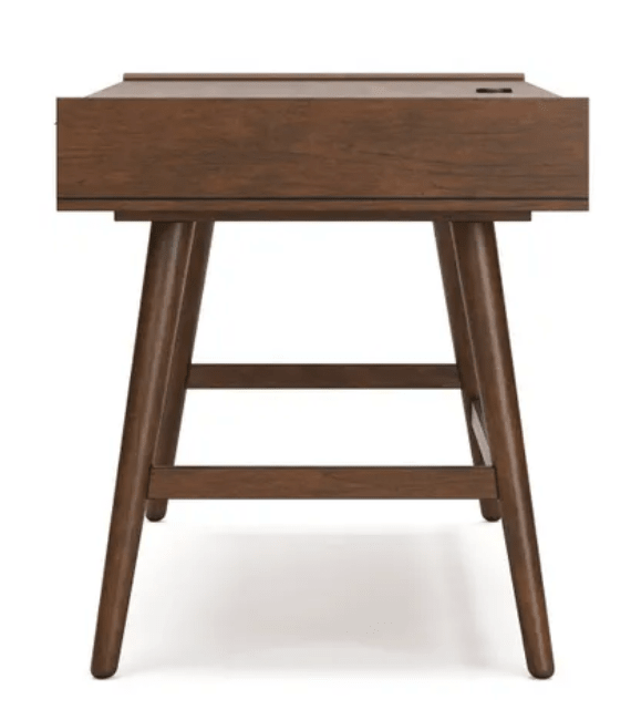 Lyncott Home Office Desk detail view 5 - Whats New Furniture Portland OR