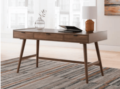 Lyncott Home Office Desk detail view 8 - Whats New Furniture Portland OR