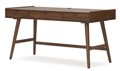 Lyncott Home Office Desk front view - Whats New Furniture Portland OR