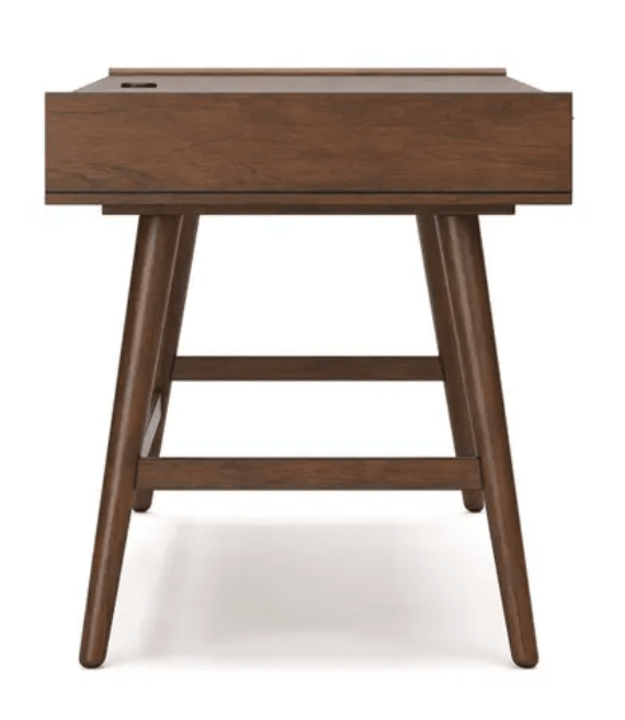 Lyncott Home Office Desk detail view 6 - Whats New Furniture Portland OR