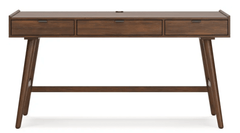 Lyncott Home Office Desk detail view 4 - Whats New Furniture Portland OR