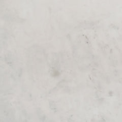 Astoria Round Genuine Marble Side End Table White - What&