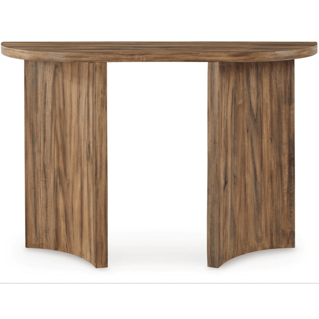 Austanny Sofa Table in Warm Brown - sofa table by Ashley - Whats New Furniture Portland OR