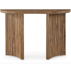 Austanny Sofa Table in Warm Brown - sofa table by Ashley - Whats New Furniture Portland OR