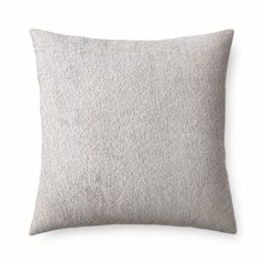 Ava Solid Square Pillow in Light Grey front view - throw pillow by Olliix - Whats New Furniture Portland OR
