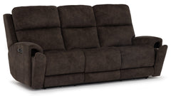 Bachelor power reclining sofa by Stanton, made in Canby Oregon