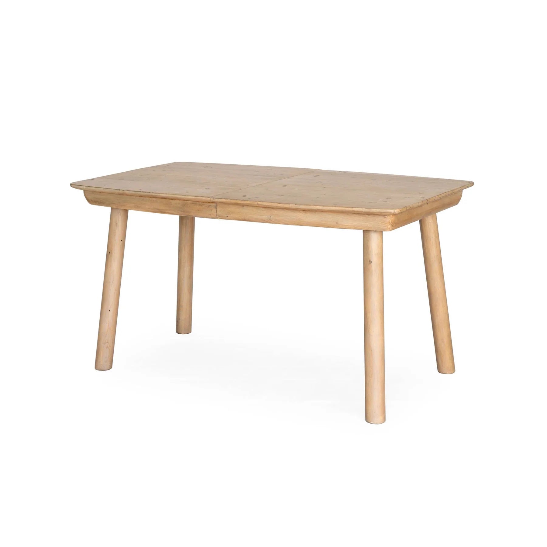 Bahama Extension Dining Table in brown - reclaimed pine extension dining table by LH - Whats New Furniture Portland OR