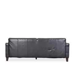 Baxter Leather Sofa detail view 3 - Whats New Furniture - Portland, Oregon