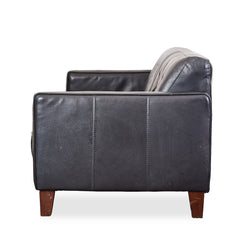 Baxter Leather Sofa detail view 2 - Whats New Furniture - Portland, Oregon