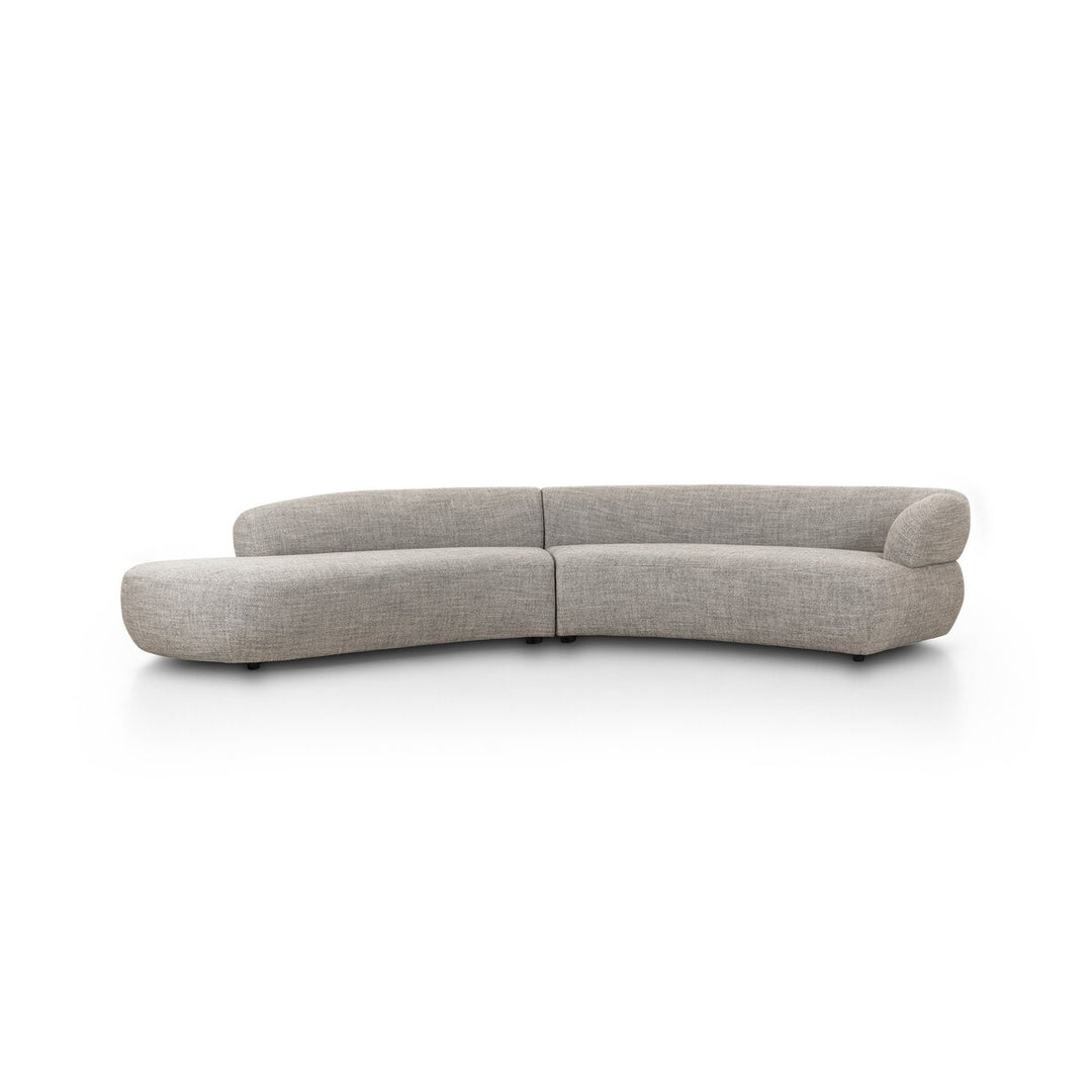 Belen 2-Piece Sectional Thames Coal - Sectional by Four Hands - What&
