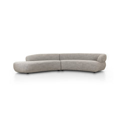 Belen 2-Piece Sectional Thames Coal - Sectional by Four Hands - What&