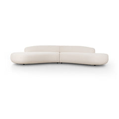 Belen Double Chaise Crypton Nomad Snow - Sectional by Four Hands - What&