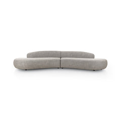 Belen Double Chaise Thames Coal - Sectional by Four Hands - What&
