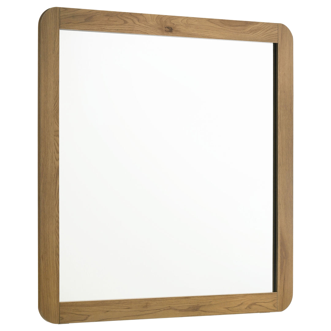 Bennett Bedroom Dresser Mirror Light Oak - What&