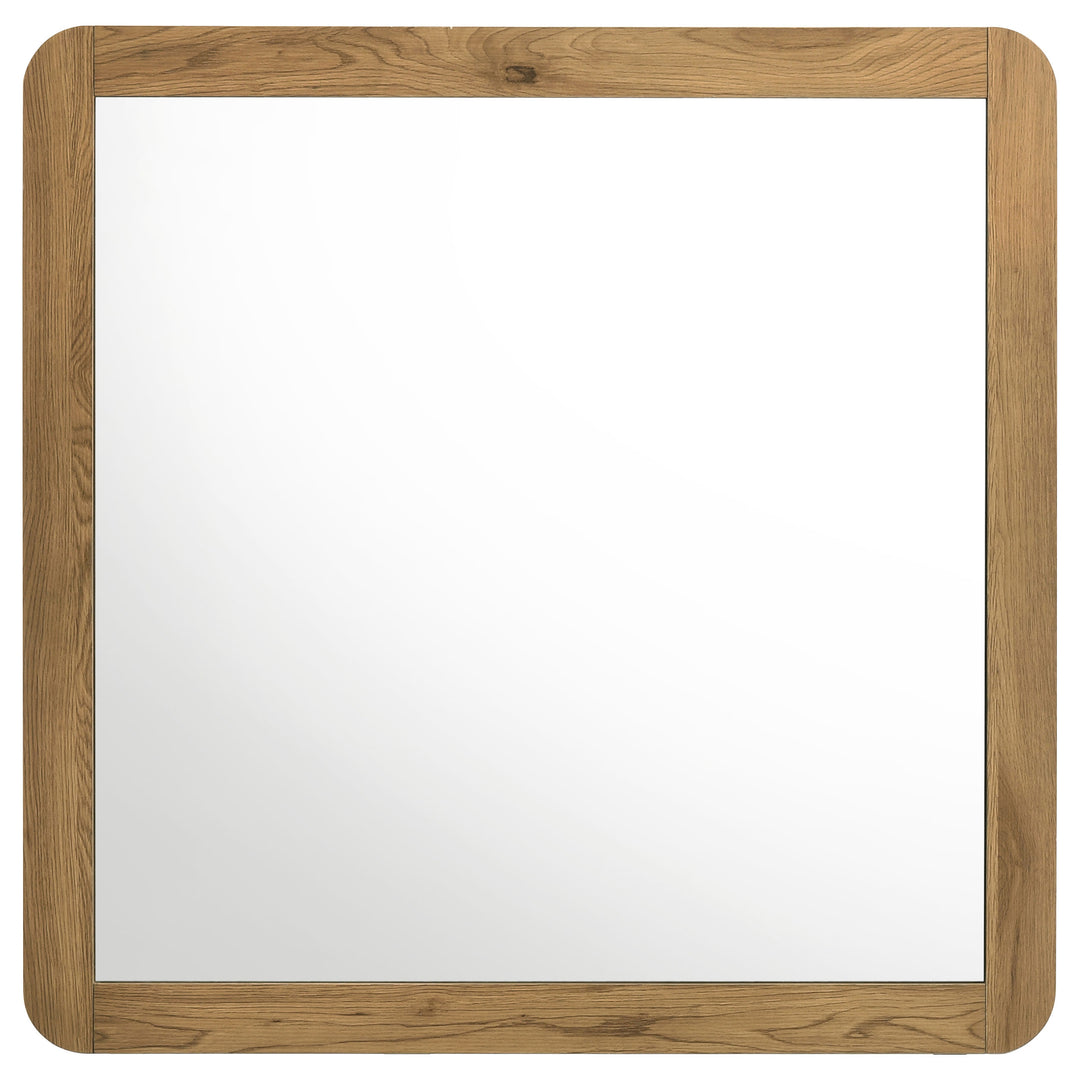 Bennett Bedroom Dresser Mirror Light Oak - What&