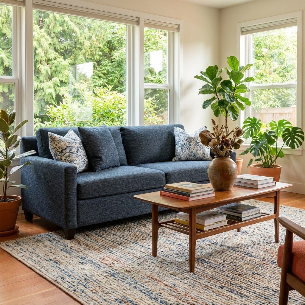 Blue Biltwell Sofa - view 5