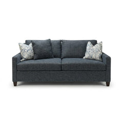 Blue Biltwell Sofa - consignment furniture Portland
