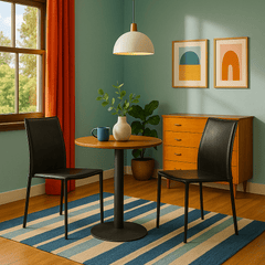 Bistro Dining Set (3pc) detail view 5 - Whats New Furniture - Portland, Oregon
