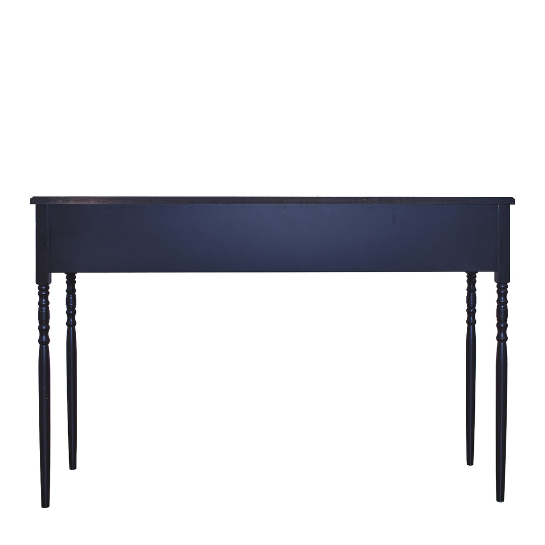 Two Drawer Console Table detail view 2 - Whats New Furniture - Portland, Oregon