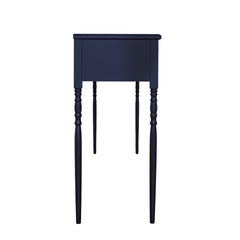Two Drawer Console Table detail view 3 - Whats New Furniture - Portland, Oregon