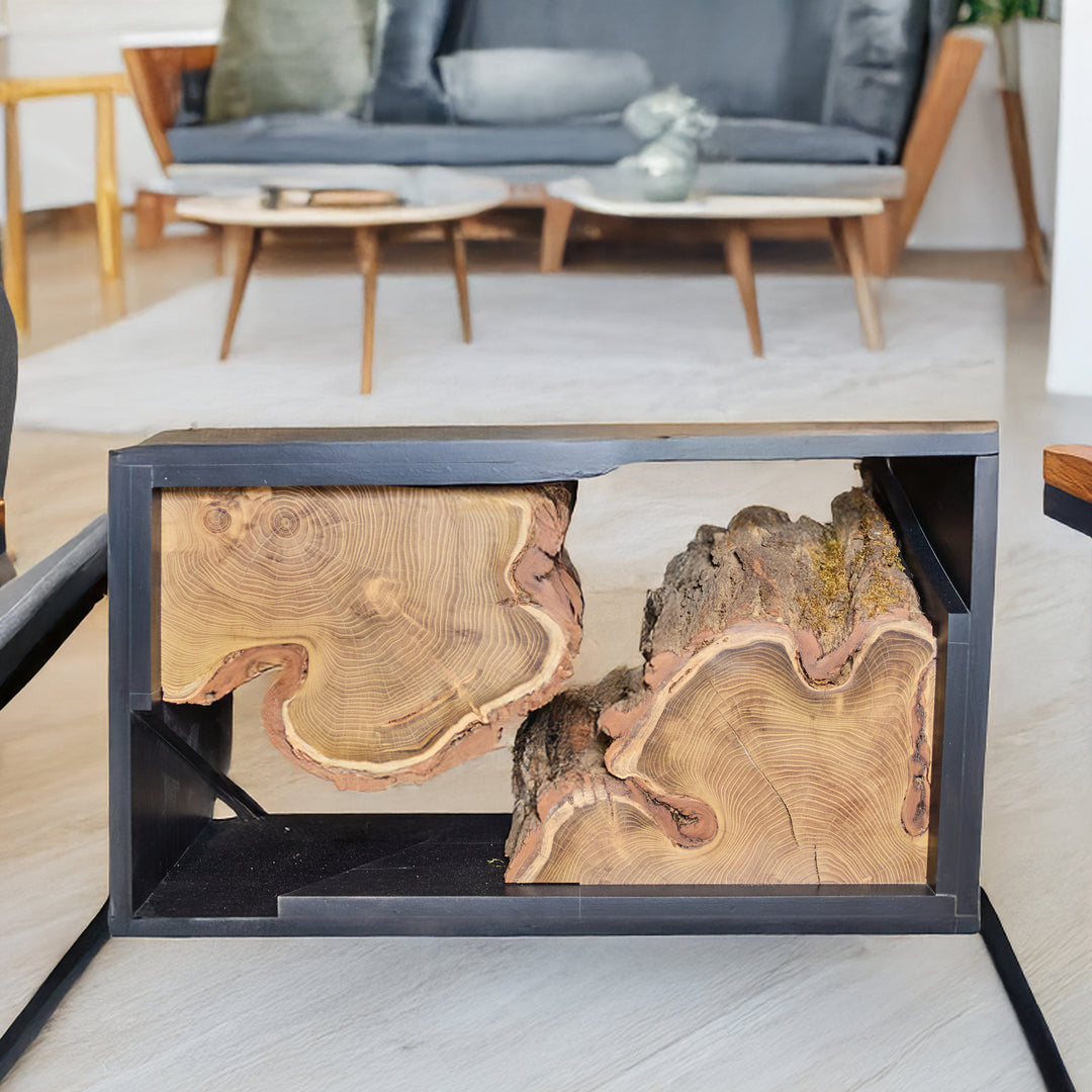 Modular Coffee Table detail view 2 - Whats New Furniture - Portland, Oregon