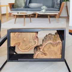 Modular Coffee Table detail view 2 - Whats New Furniture - Portland, Oregon