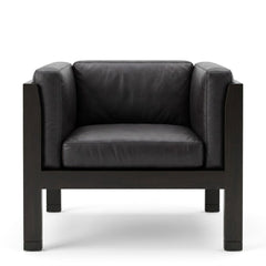 Black Metro Armchair - consignment furniture Portland