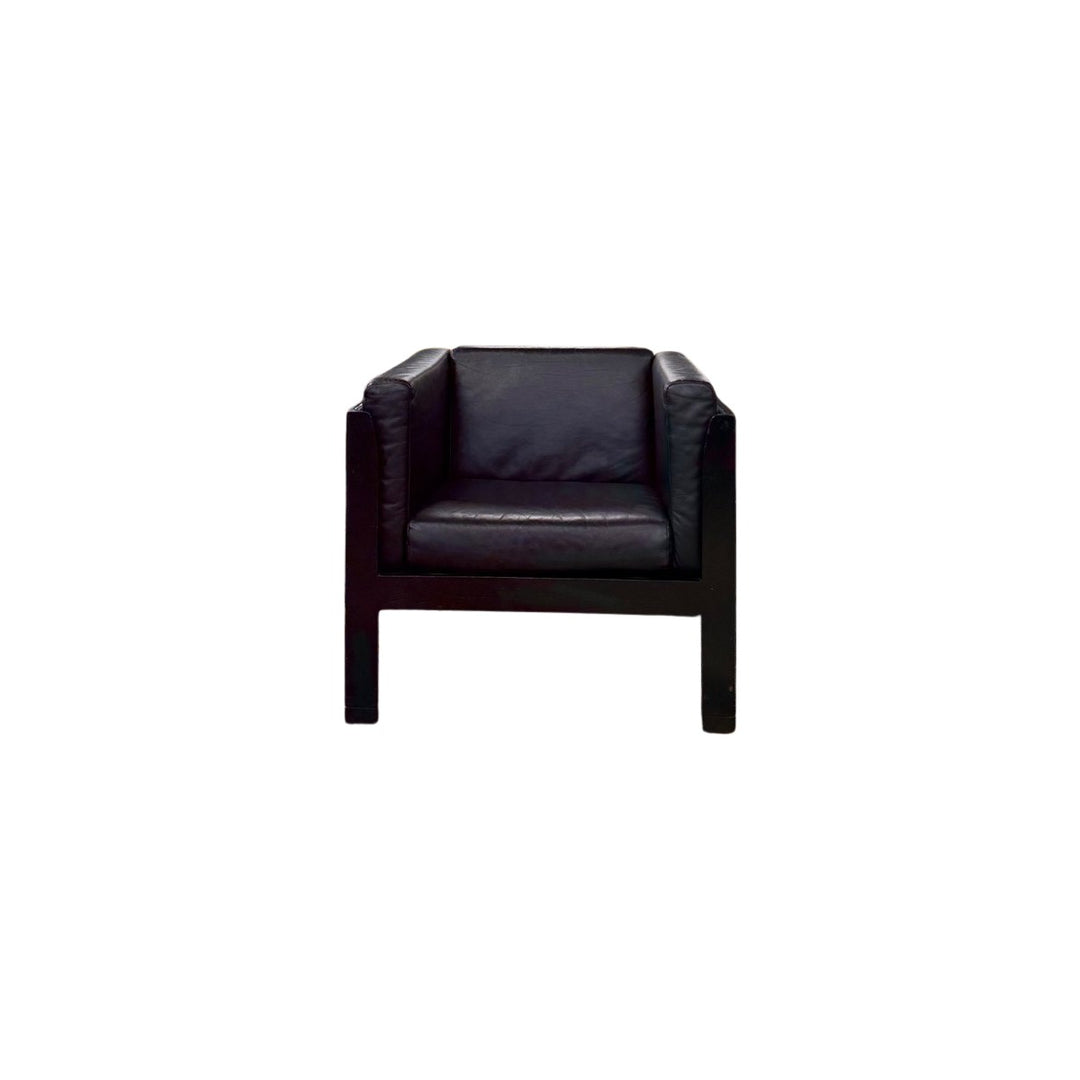 Black Metro Armchair - view 2
