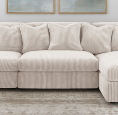 Blaine Upholstered Armless Chair Sand - What&