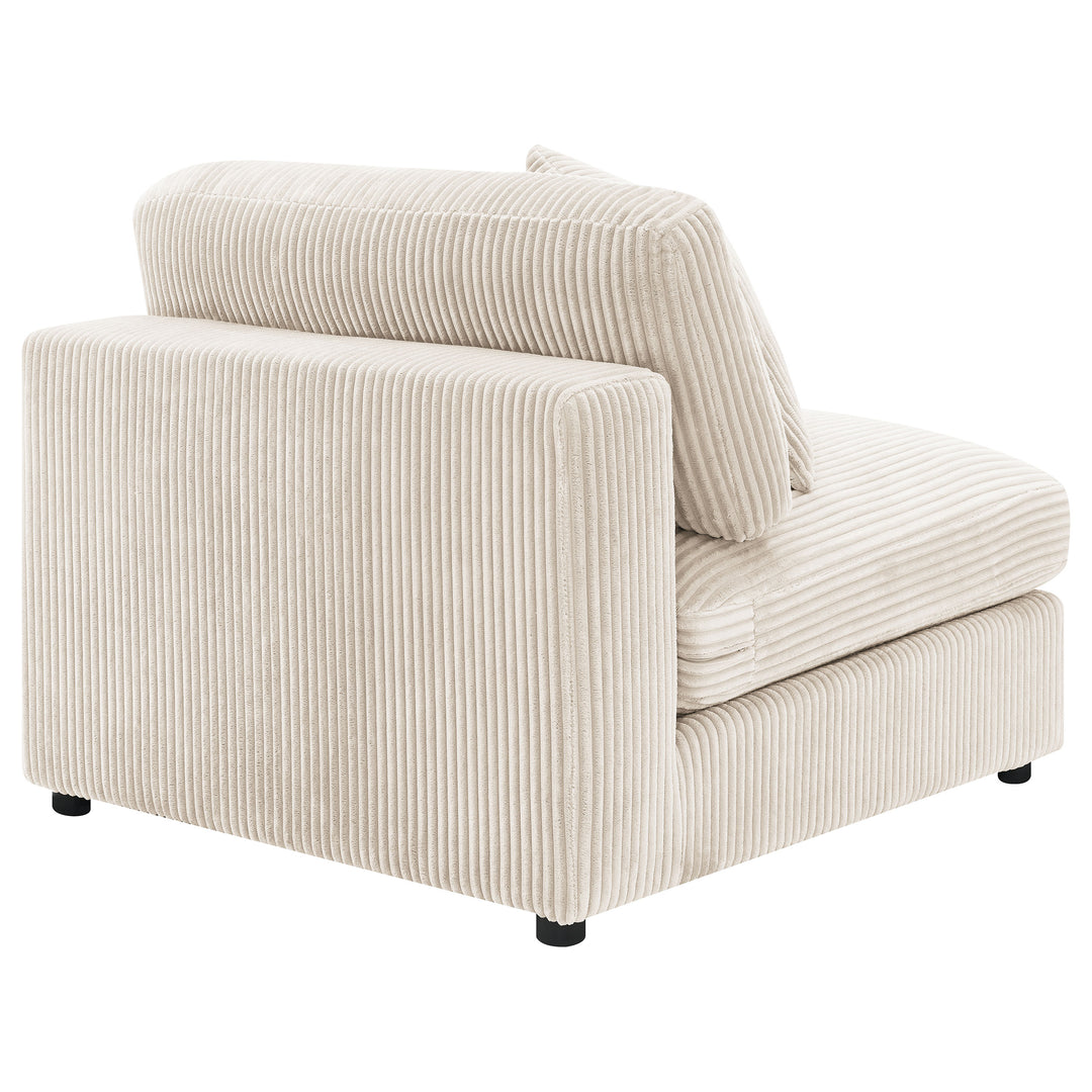 Blaine Upholstered Armless Chair Sand - What&