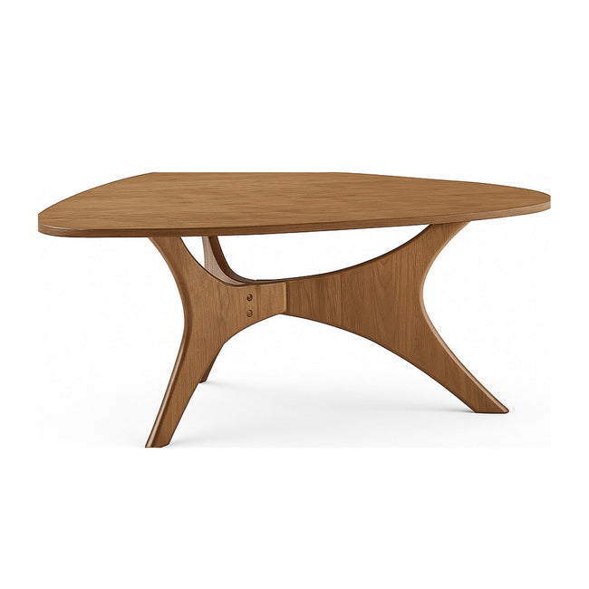 Blaze Coffee Table - side angle - mid-century modern coffee tables - Whats New Furniture Portland OR