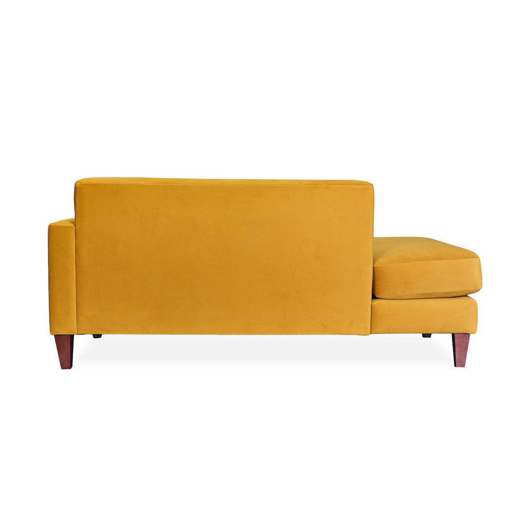 Blazer Chaise Lounge in fabric alternate view - mid-century chaise lounge by Stanton - Whats New Furniture Portland OR