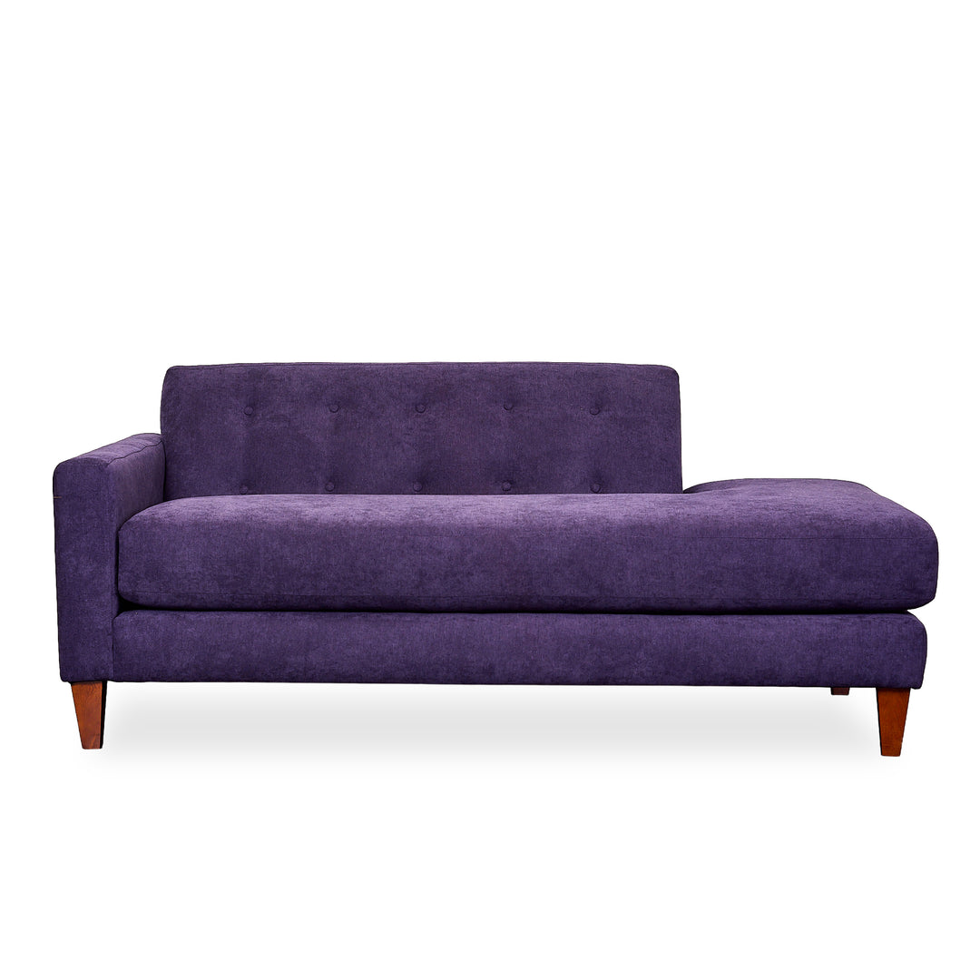 Blazer Chaise Lounge in fabric view 17 - mid-century chaise lounge by Stanton - Whats New Furniture Portland OR