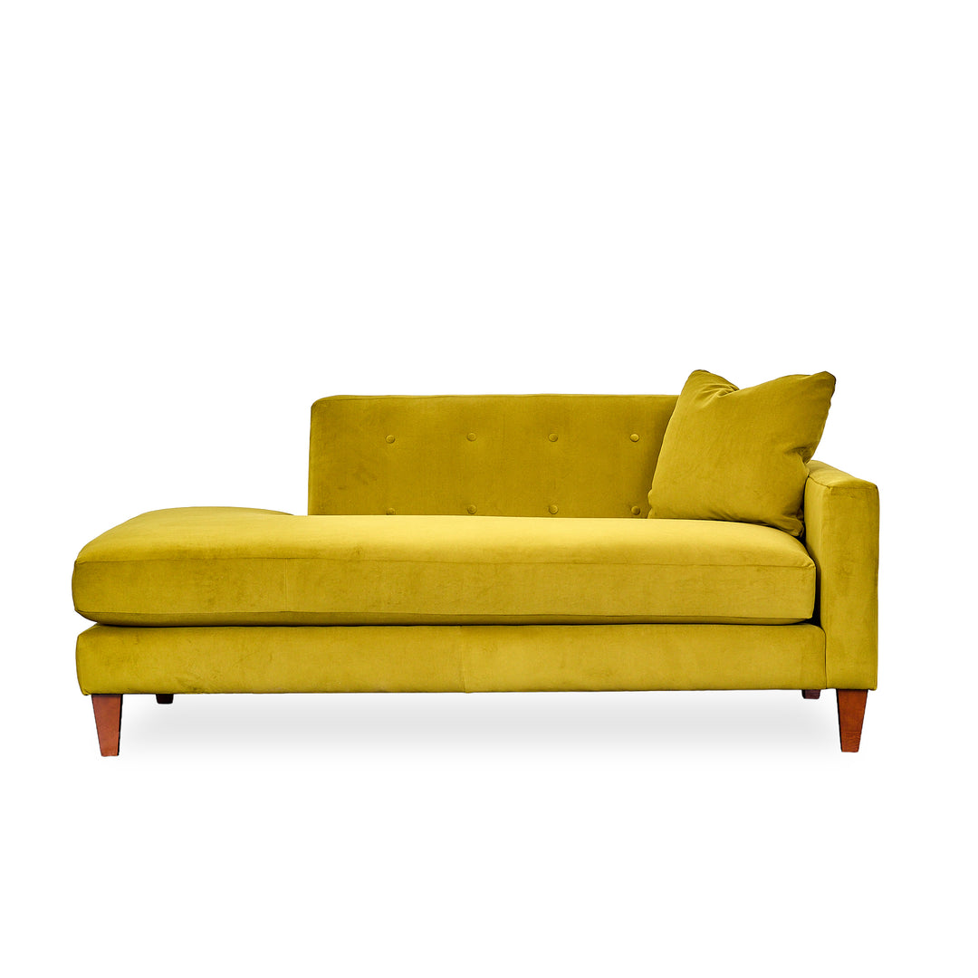 Blazer Chaise Lounge in fabric view 25 - mid-century chaise lounge by Stanton - Whats New Furniture Portland OR