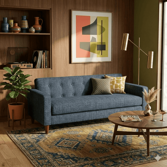 Blazer Loft Sofa in fabric view 20 - loft-scale sofa by Stanton - Whats New Furniture Portland OR